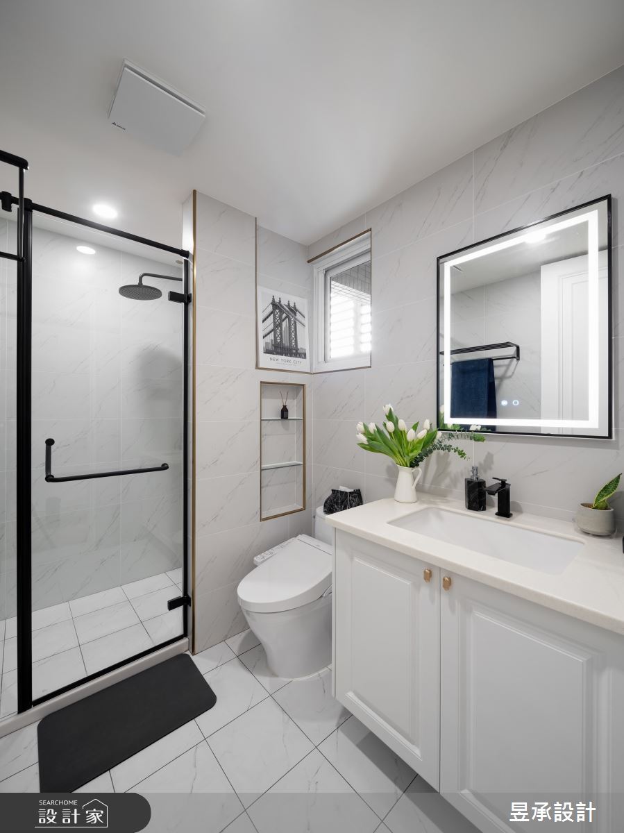 54坪中古屋(5~15年)＿美式風浴室案例圖片＿昱承室內裝修設計＿昱承_70之16