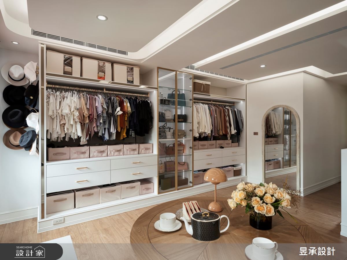 54坪中古屋(5~15年)＿美式風更衣間案例圖片＿昱承室內裝修設計＿昱承_70之23