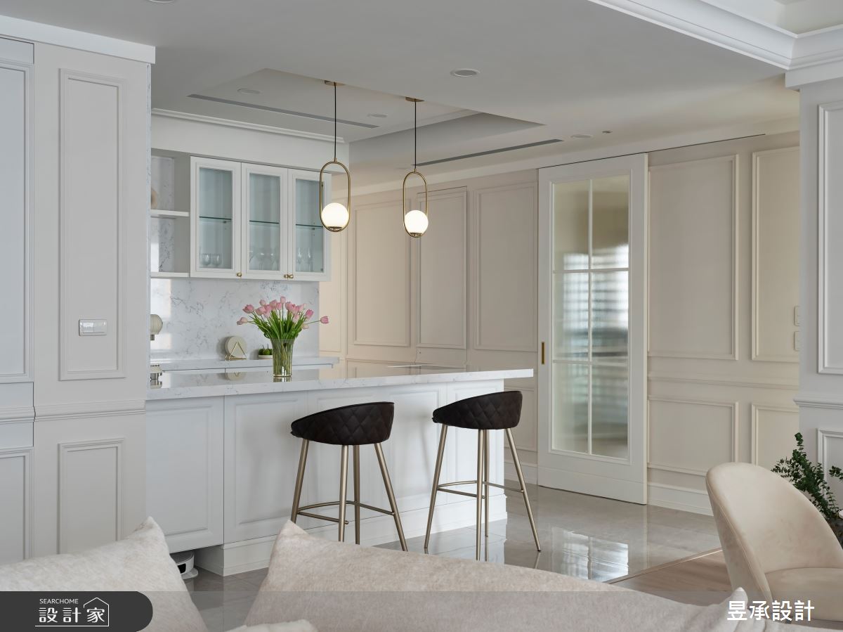 新成屋(5年以下)＿法式風廚房中島案例圖片＿昱承室內裝修設計＿昱承_71之15