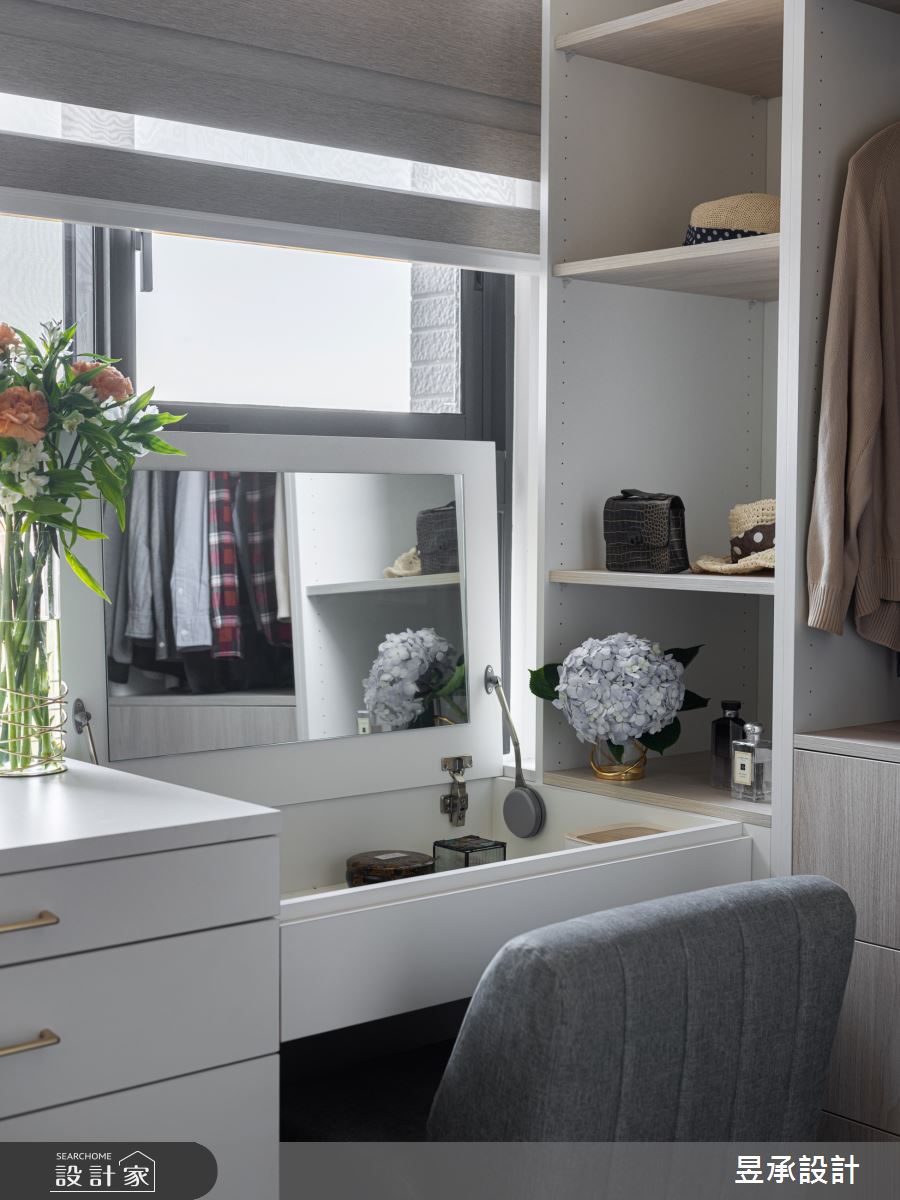 24坪新成屋(5年以下)＿美式風更衣間案例圖片＿昱承室內裝修設計＿昱承_72之14