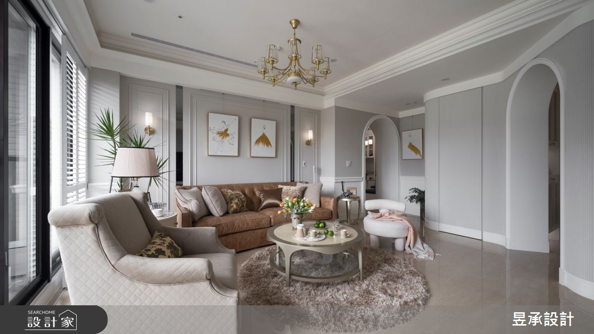 42坪新成屋(5年以下)＿美式風客廳案例圖片＿昱承室內裝修設計＿昱承_73之7