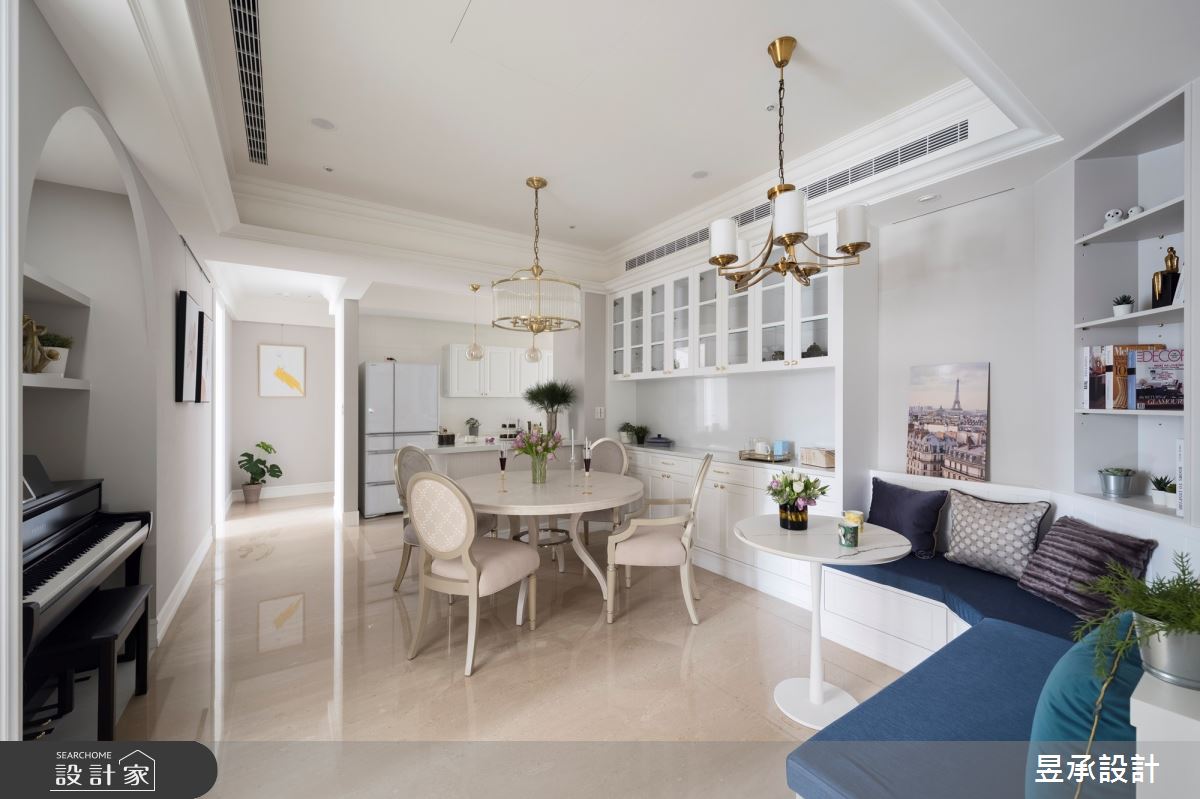 42坪新成屋(5年以下)＿美式風餐廳廚房中島案例圖片＿昱承室內裝修設計＿昱承_73之9