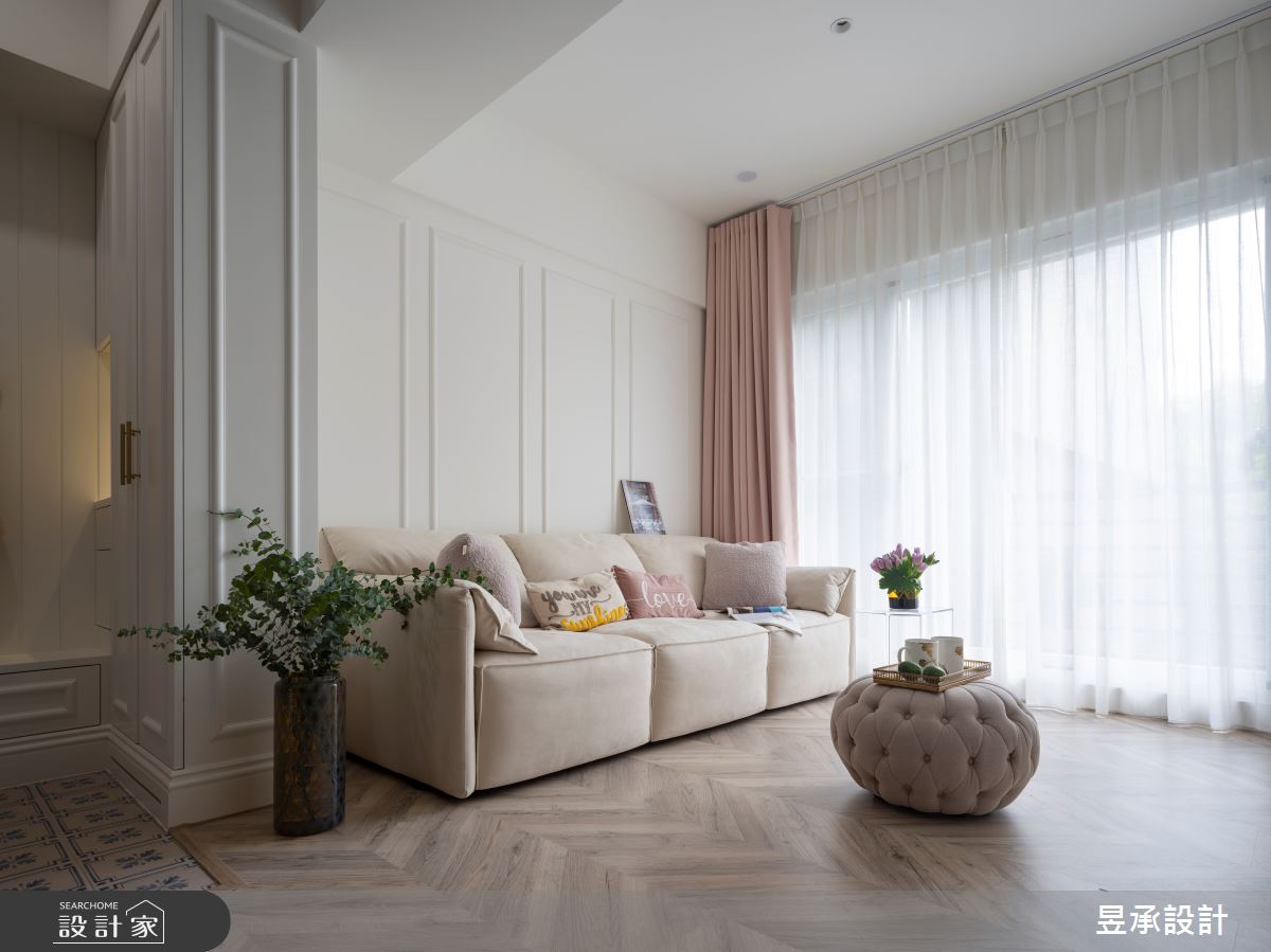 24坪老屋(16~30年)＿美式風客廳案例圖片＿昱承室內裝修設計＿昱承_80之5