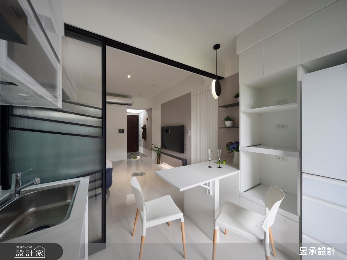 19坪新成屋(5年以下)＿現代風餐廳廚房案例圖片＿昱承室內裝修設計＿昱承_81之6