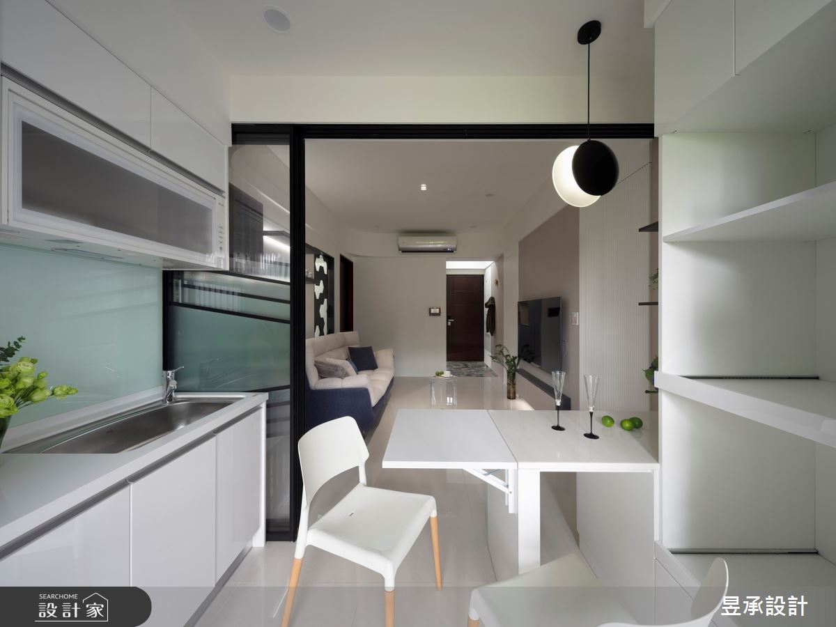 19坪新成屋(5年以下)＿現代風餐廳廚房案例圖片＿昱承室內裝修設計＿昱承_81之7
