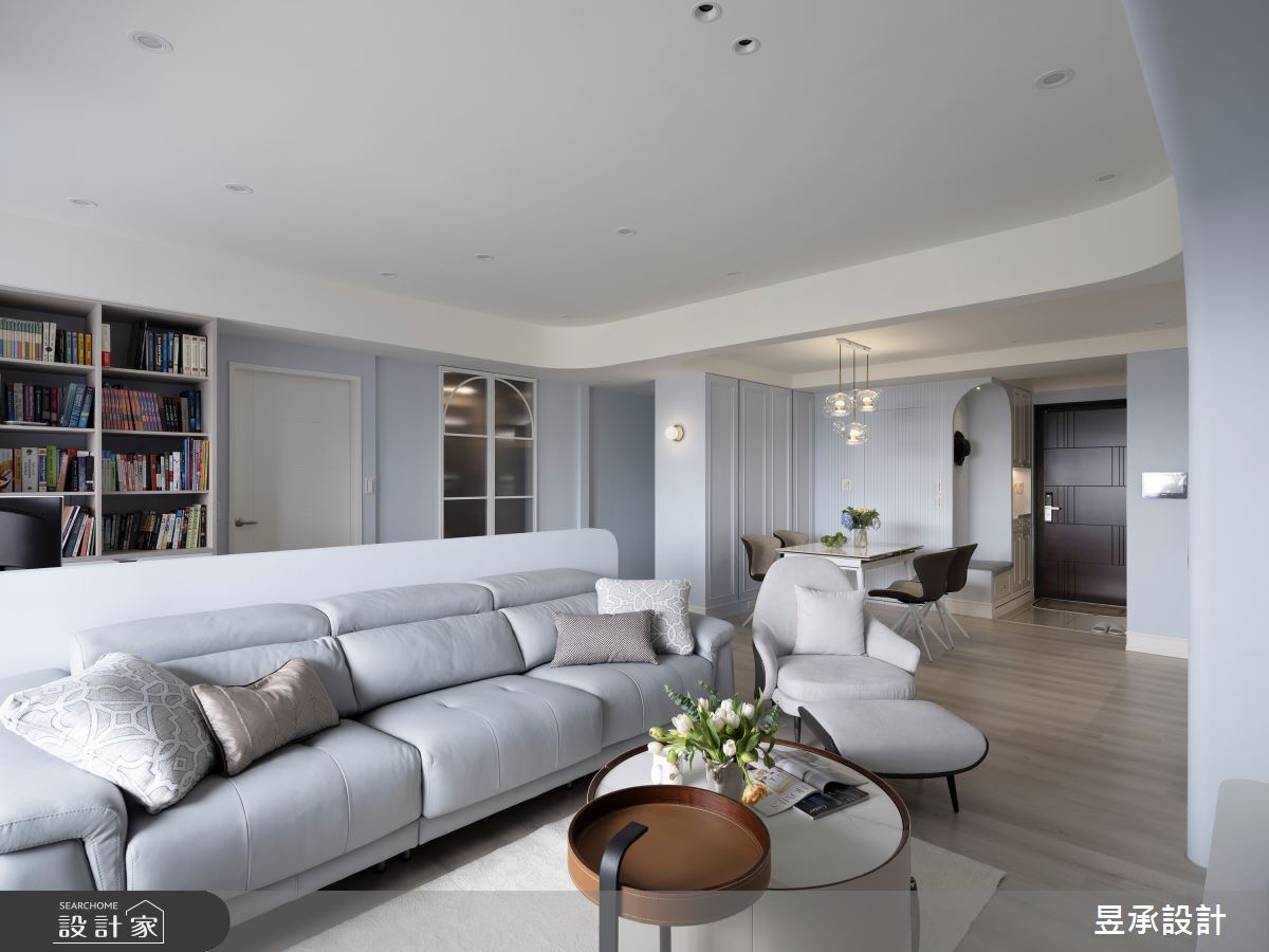 新成屋(5年以下)＿美式風玄關客廳餐廳書房案例圖片＿昱承室內裝修設計＿昱承_82之7