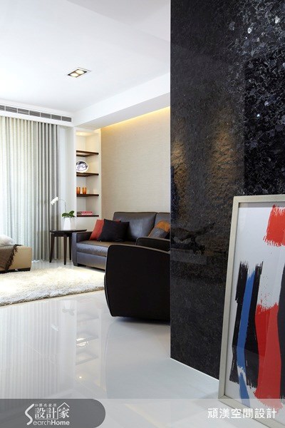 40坪預售屋＿混搭風客廳案例圖片＿頑渼空間設計＿頑渼_05之8