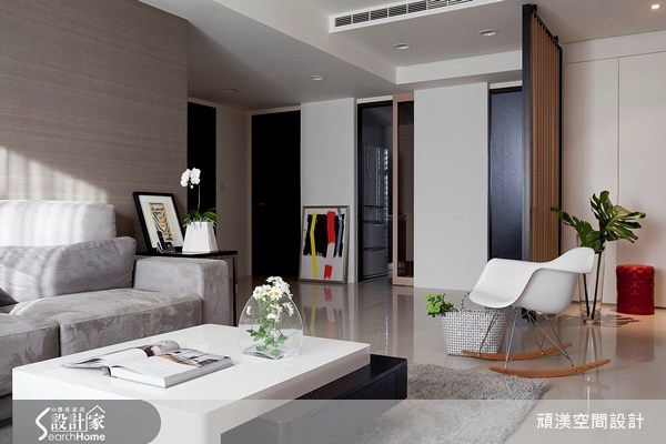30坪新成屋(5年以下)＿北歐風客廳案例圖片＿頑渼空間設計＿頑渼_06之4