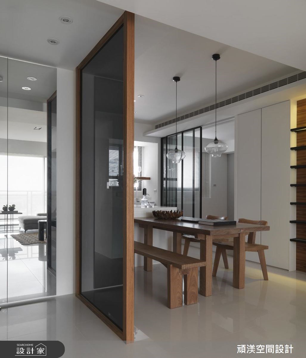 30坪新成屋(5年以下)＿北歐風玄關客廳案例圖片＿頑渼空間設計＿頑渼_07之8