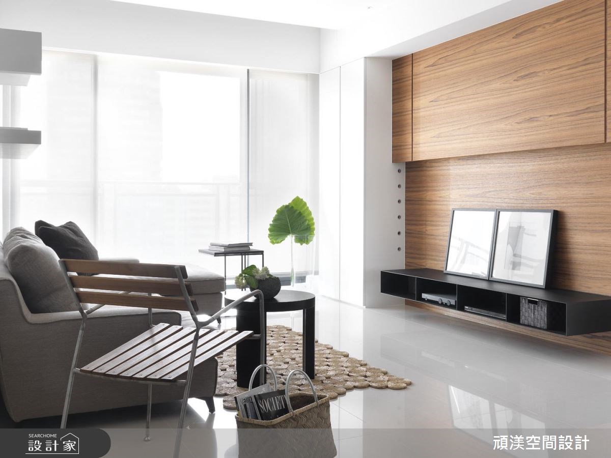30坪新成屋(5年以下)＿北歐風客廳案例圖片＿頑渼空間設計＿頑渼_07之1