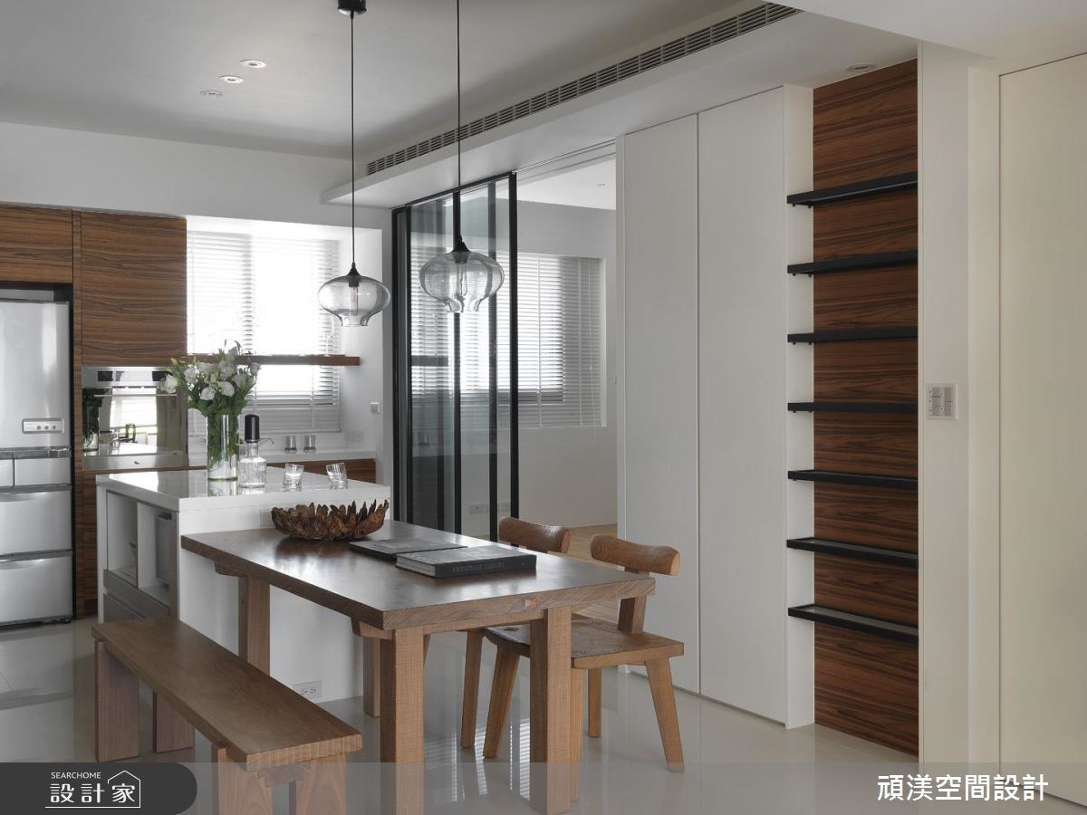 30坪新成屋(5年以下)＿北歐風餐廳和室案例圖片＿頑渼空間設計＿頑渼_07之11
