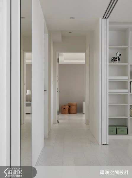45坪新成屋(5年以下)＿北歐風走廊案例圖片＿頑渼空間設計＿頑渼_09之11