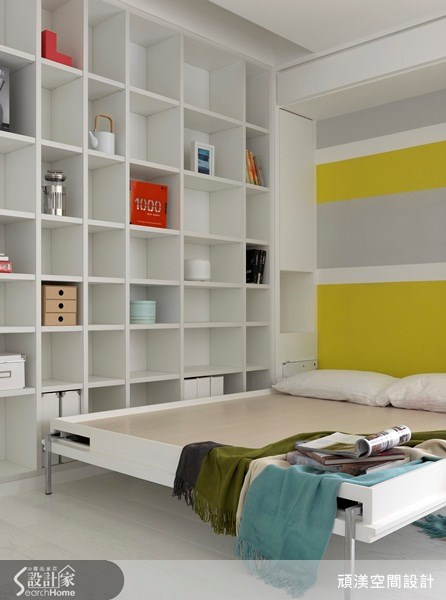 45坪新成屋(5年以下)＿北歐風臥室書房案例圖片＿頑渼空間設計＿頑渼_09之13