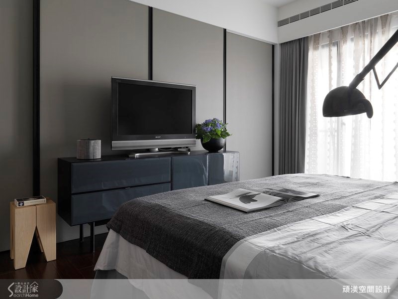 40坪新成屋(5年以下)＿北歐風臥室案例圖片＿頑渼空間設計＿頑渼_10之16
