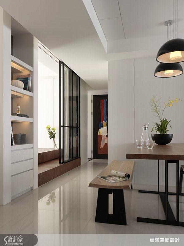40坪新成屋(5年以下)＿北歐風餐廳走廊案例圖片＿頑渼空間設計＿頑渼_10之2