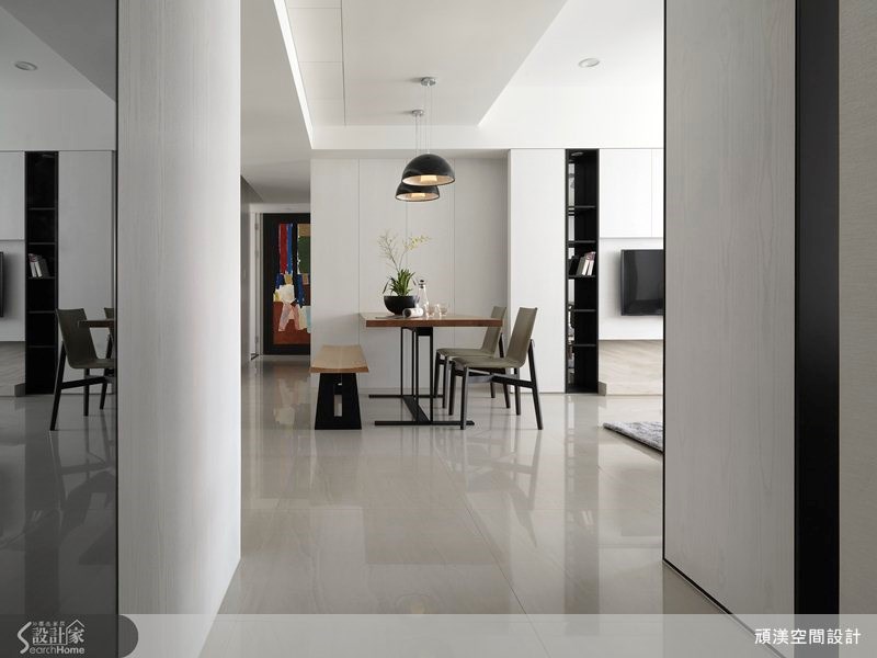 40坪新成屋(5年以下)＿北歐風玄關走廊案例圖片＿頑渼空間設計＿頑渼_10之12