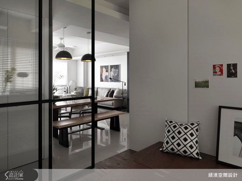 40坪新成屋(5年以下)＿北歐風客廳餐廳和室案例圖片＿頑渼空間設計＿頑渼_10之5