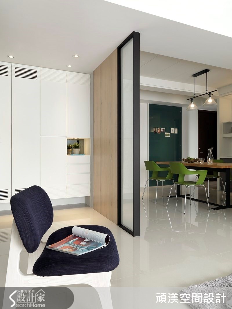 40坪新成屋(5年以下)＿北歐風客廳案例圖片＿頑渼空間設計＿頑渼_11之5