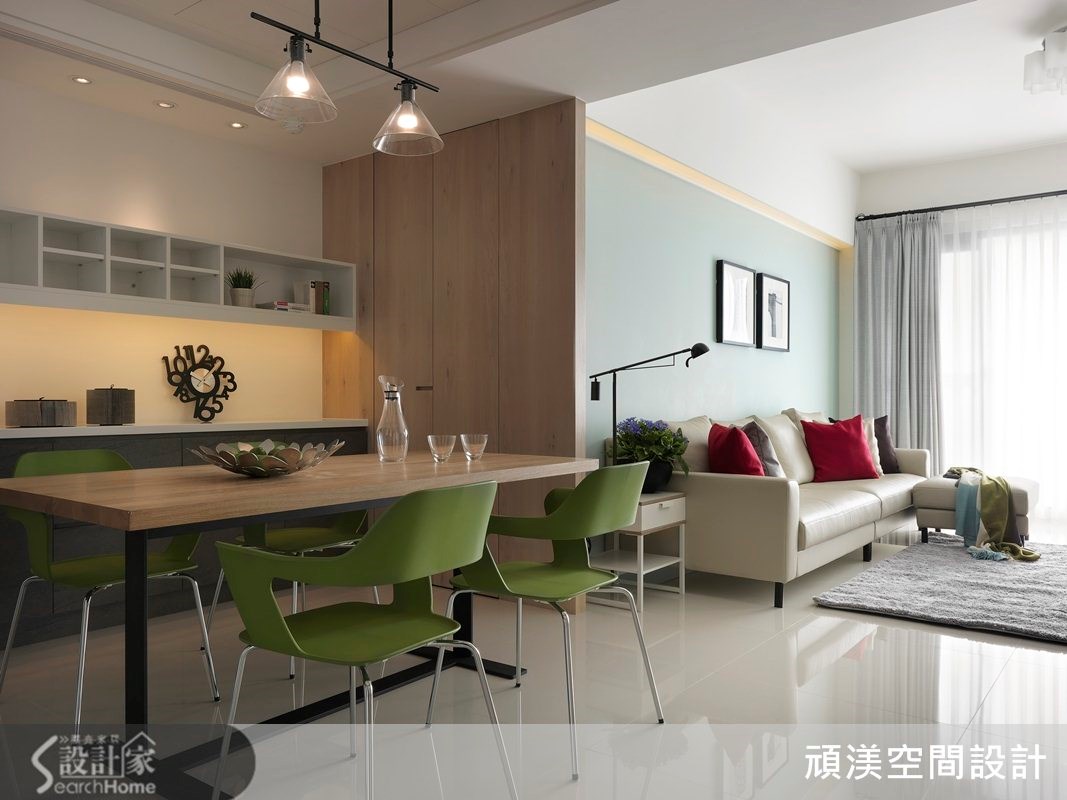 40坪新成屋(5年以下)＿北歐風餐廳案例圖片＿頑渼空間設計＿頑渼_11之3