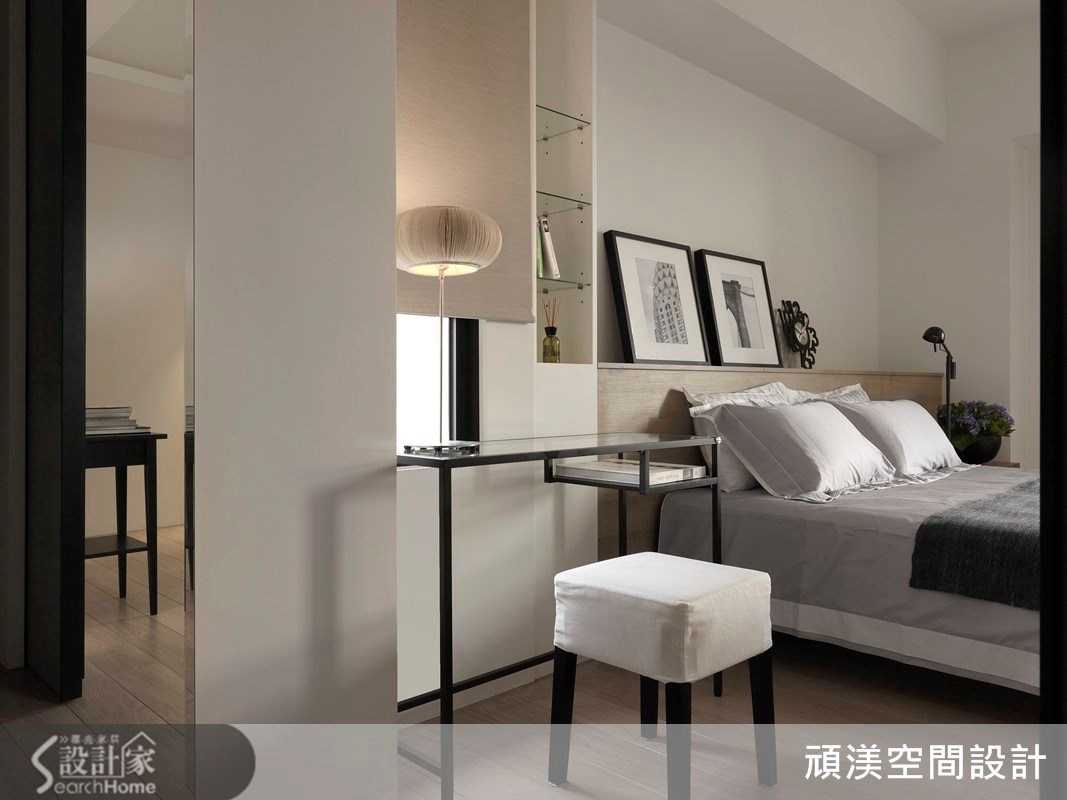 40坪新成屋(5年以下)＿北歐風臥室案例圖片＿頑渼空間設計＿頑渼_11之9