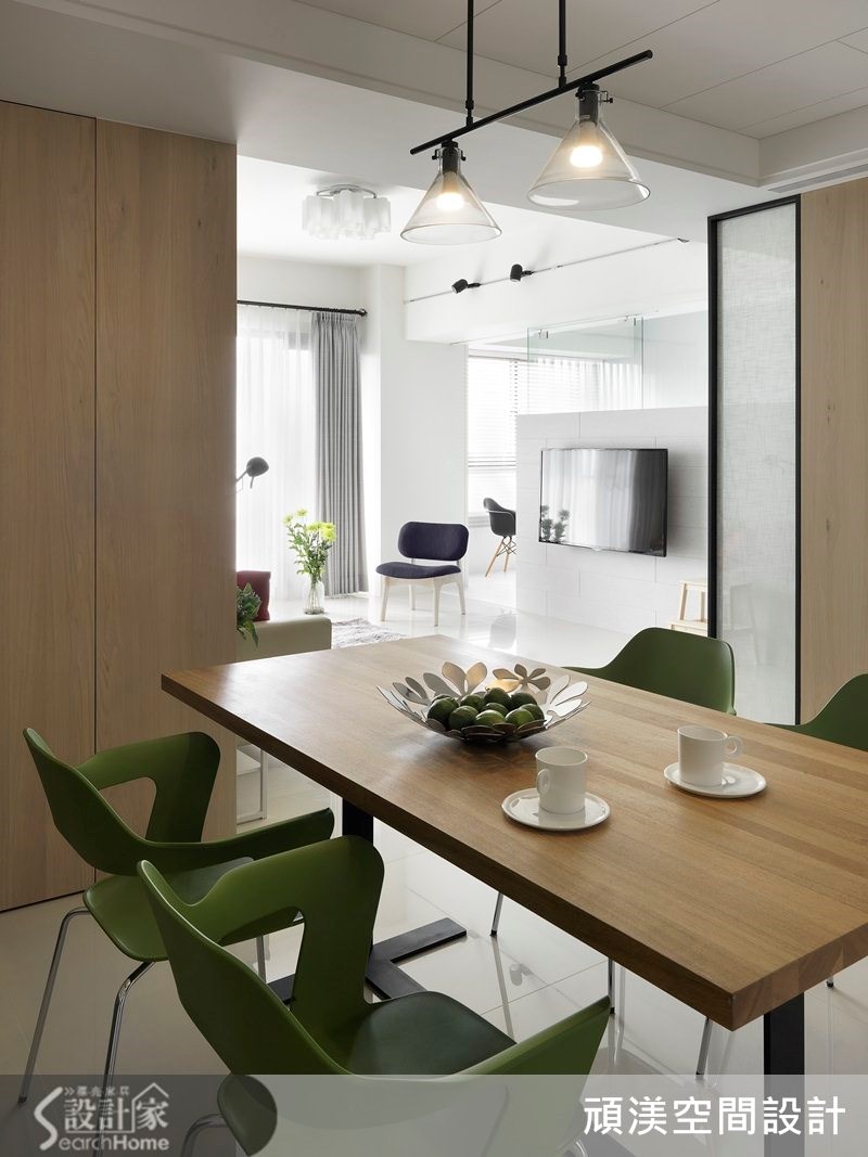 40坪新成屋(5年以下)＿北歐風餐廳案例圖片＿頑渼空間設計＿頑渼_11之2