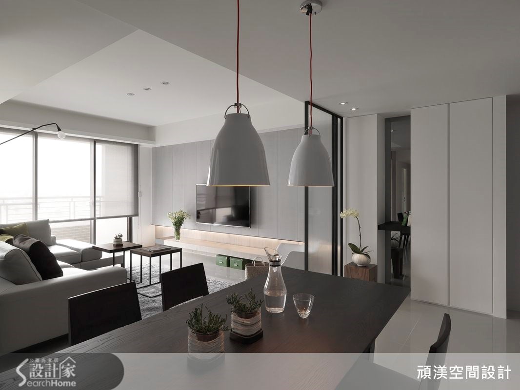 40坪新成屋(5年以下)＿北歐風餐廳案例圖片＿頑渼空間設計＿頑渼_12之8