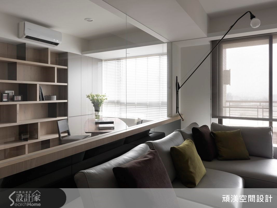 40坪新成屋(5年以下)＿北歐風客廳案例圖片＿頑渼空間設計＿頑渼_12之12