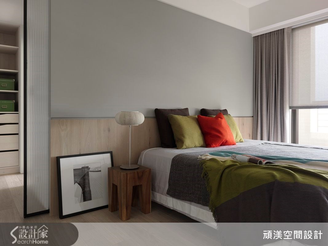 40坪新成屋(5年以下)＿北歐風臥室案例圖片＿頑渼空間設計＿頑渼_12之20