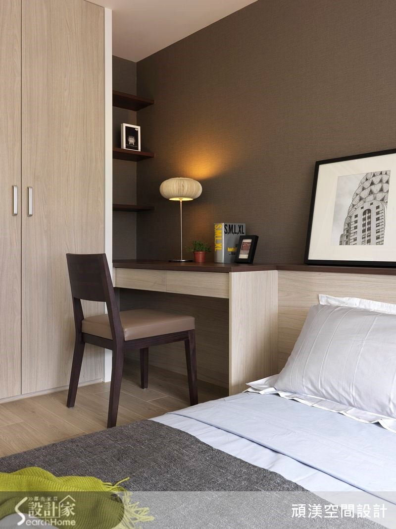 40坪新成屋(5年以下)＿北歐風臥室案例圖片＿頑渼空間設計＿頑渼_12之18
