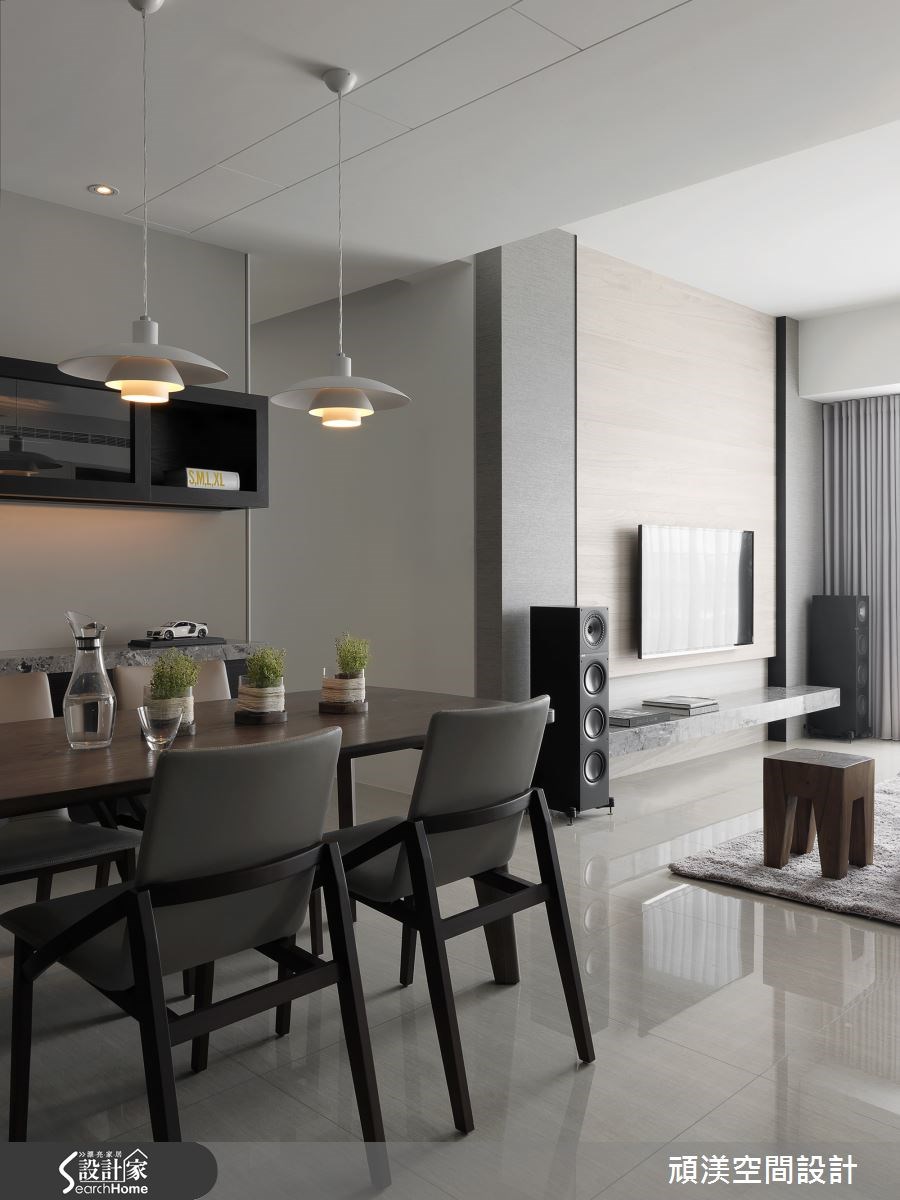40坪新成屋(5年以下)＿北歐風餐廳案例圖片＿頑渼空間設計＿頑渼_13之8