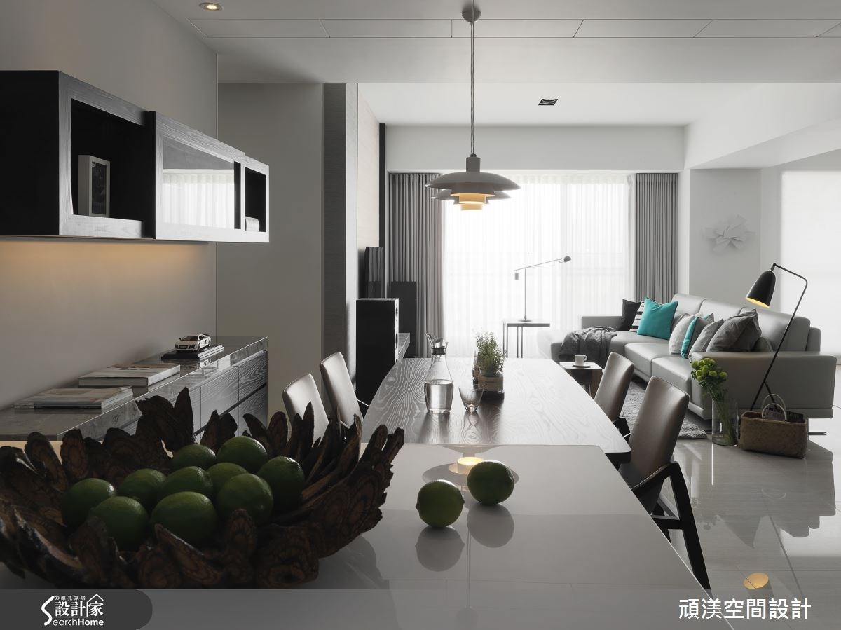 40坪新成屋(5年以下)＿北歐風餐廳案例圖片＿頑渼空間設計＿頑渼_13之9