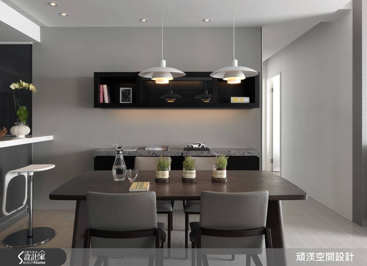 40坪新成屋(5年以下)＿北歐風餐廳案例圖片＿頑渼空間設計＿頑渼_13之11
