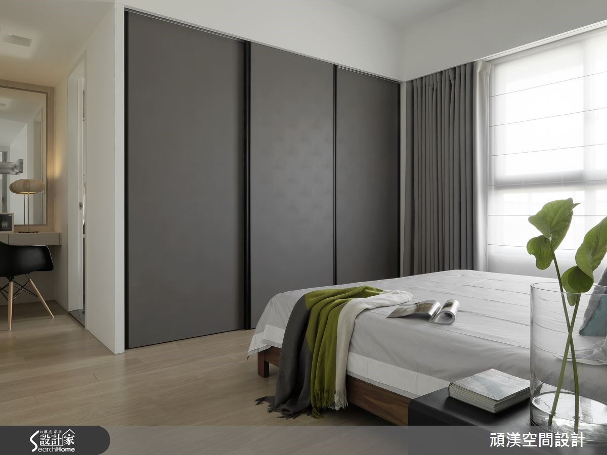 40坪新成屋(5年以下)＿北歐風臥室案例圖片＿頑渼空間設計＿頑渼_13之14