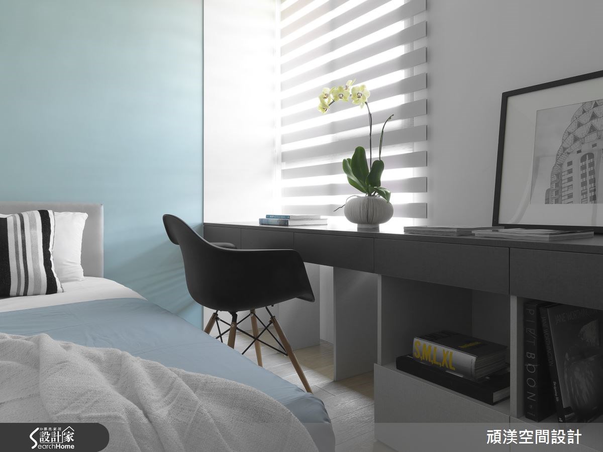 40坪新成屋(5年以下)＿北歐風臥室案例圖片＿頑渼空間設計＿頑渼_13之17