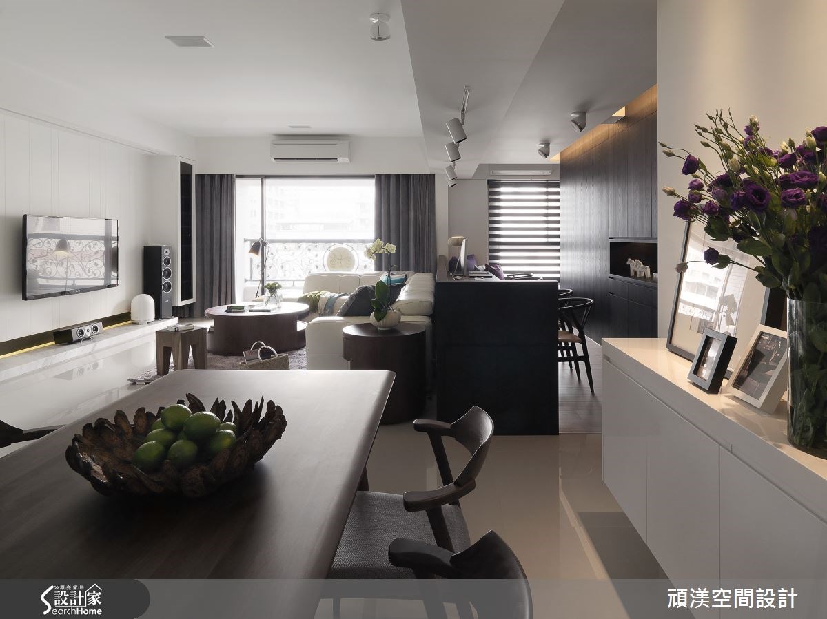 45坪新成屋(5年以下)＿北歐風餐廳案例圖片＿頑渼空間設計＿頑渼_14之4