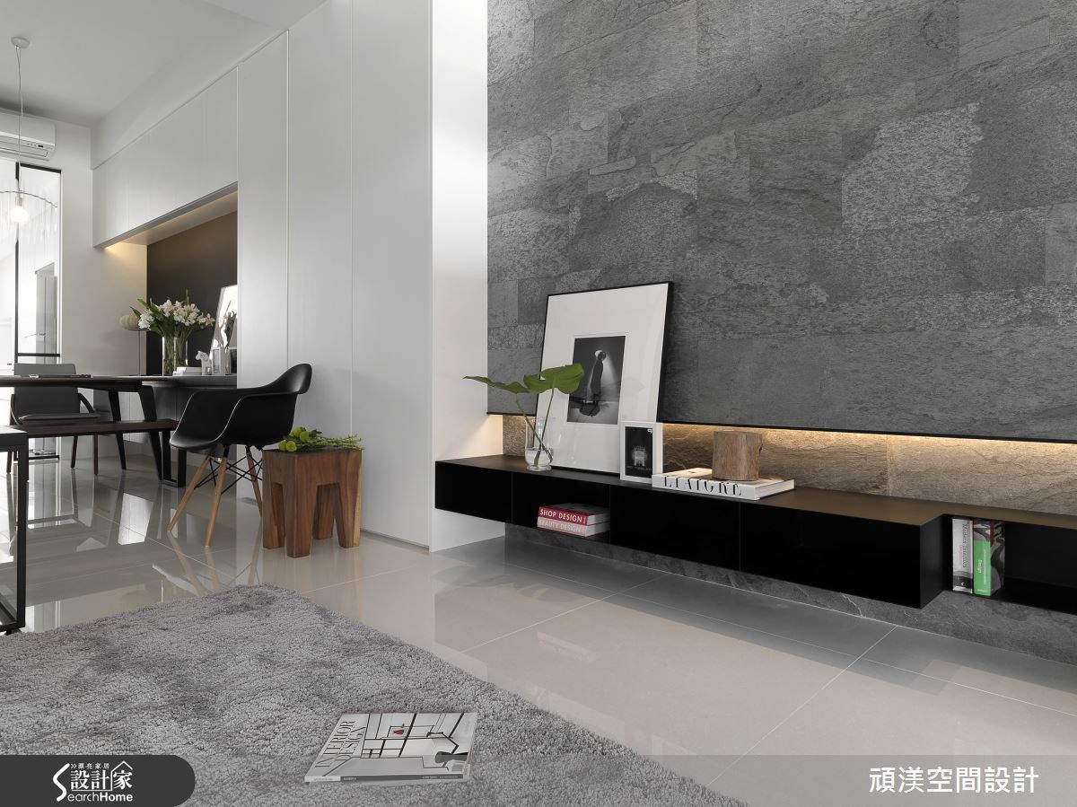 60坪新成屋(5年以下)＿北歐風客廳案例圖片＿頑渼空間設計＿頑渼_15之6