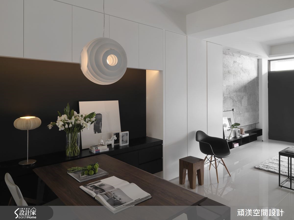 60坪新成屋(5年以下)＿北歐風餐廳案例圖片＿頑渼空間設計＿頑渼_15之9