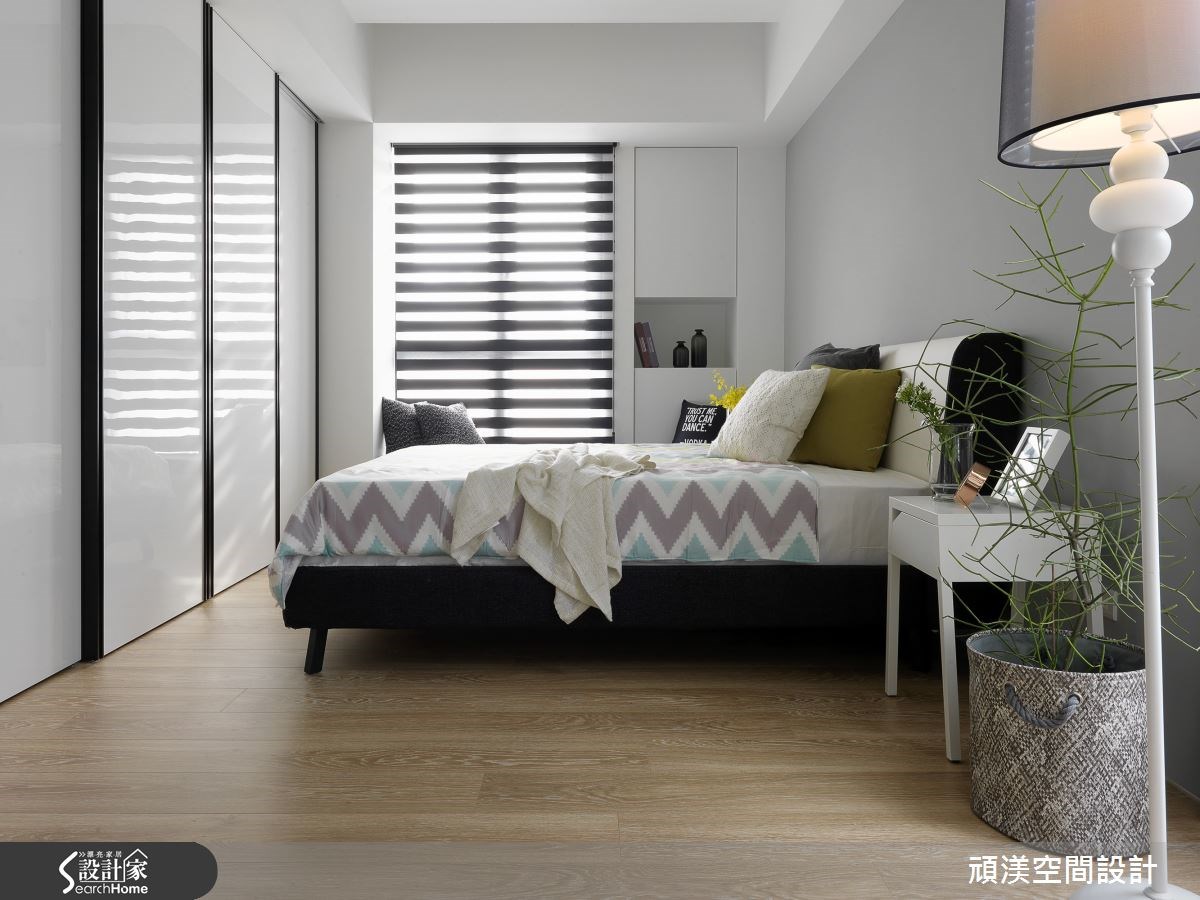 45坪新成屋(5年以下)＿北歐風臥室案例圖片＿頑渼空間設計＿頑渼_16之10