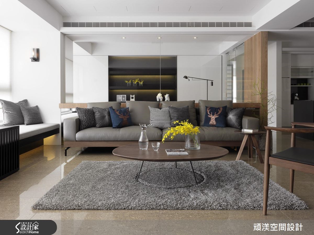 60坪中古屋(5~15年)＿現代風客廳書房臥榻案例圖片＿頑渼空間設計＿頑渼_17之2