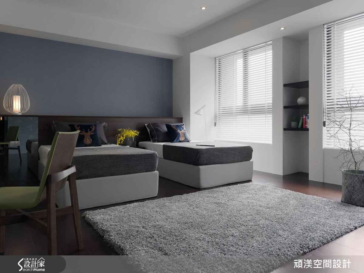 60坪中古屋(5~15年)＿現代風臥室案例圖片＿頑渼空間設計＿頑渼_17之12