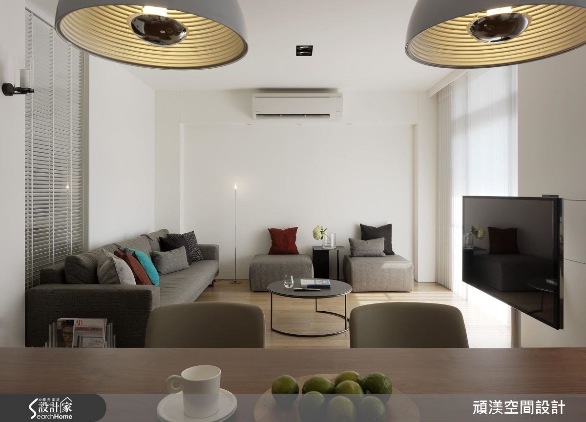 60坪新成屋(5年以下)＿現代風客廳案例圖片＿頑渼空間設計＿頑渼_18之5