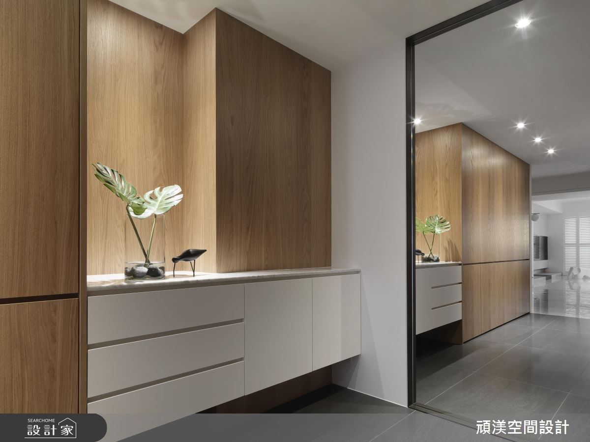 60坪新成屋(5年以下)＿現代風玄關案例圖片＿頑渼空間設計＿頑渼_20之10