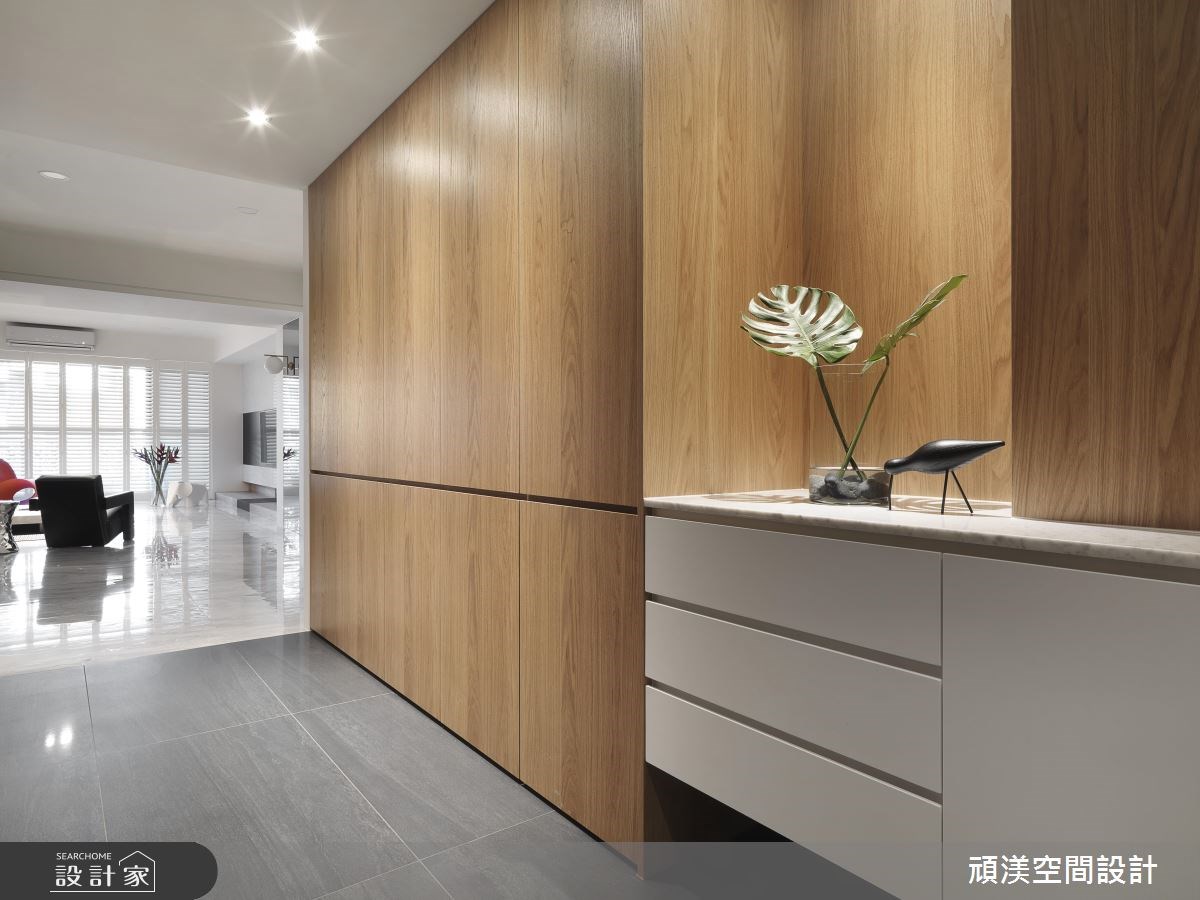 60坪新成屋(5年以下)＿現代風玄關案例圖片＿頑渼空間設計＿頑渼_20之11