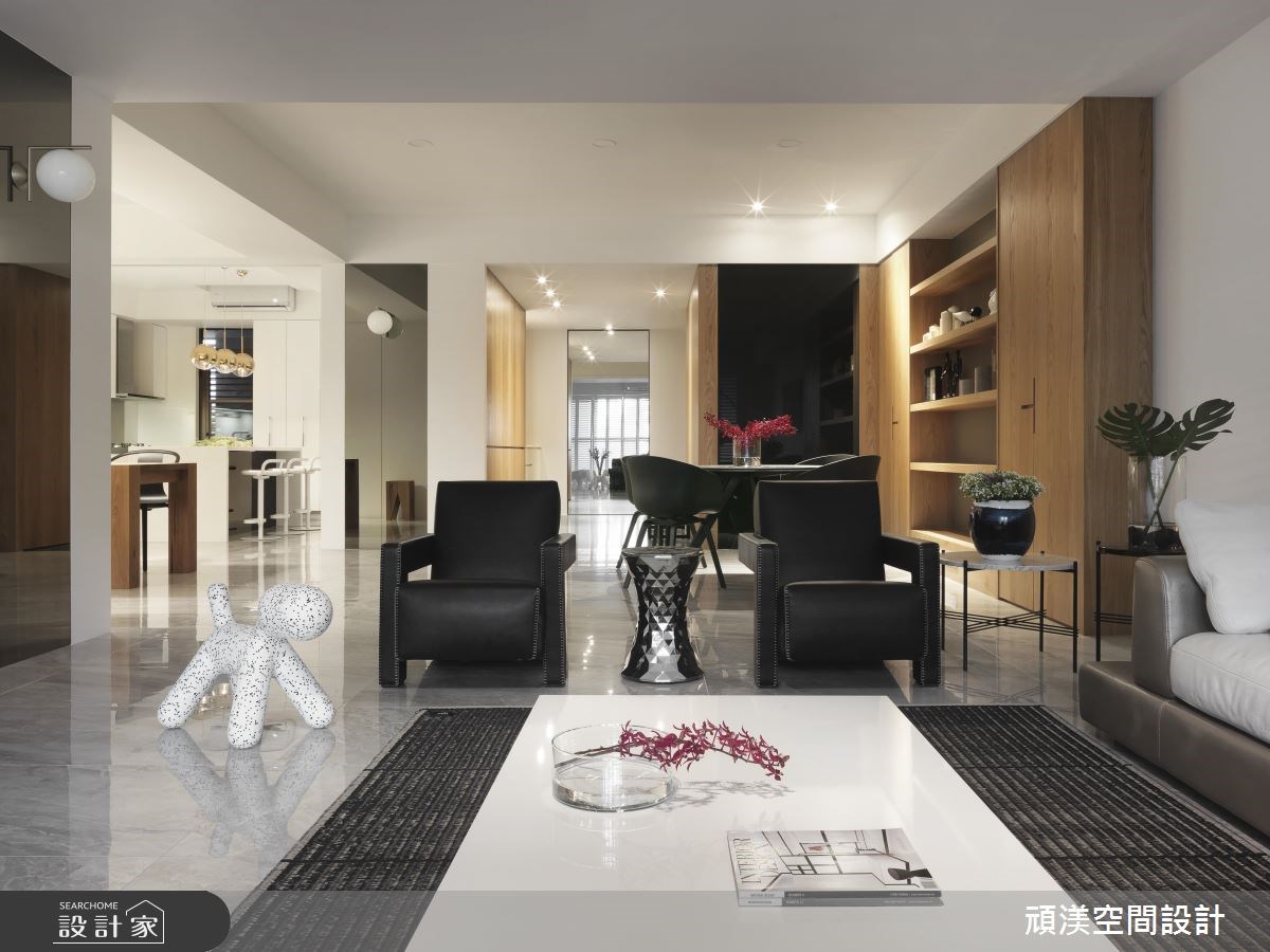 60坪新成屋(5年以下)＿現代風案例圖片＿頑渼空間設計＿頑渼_20之12