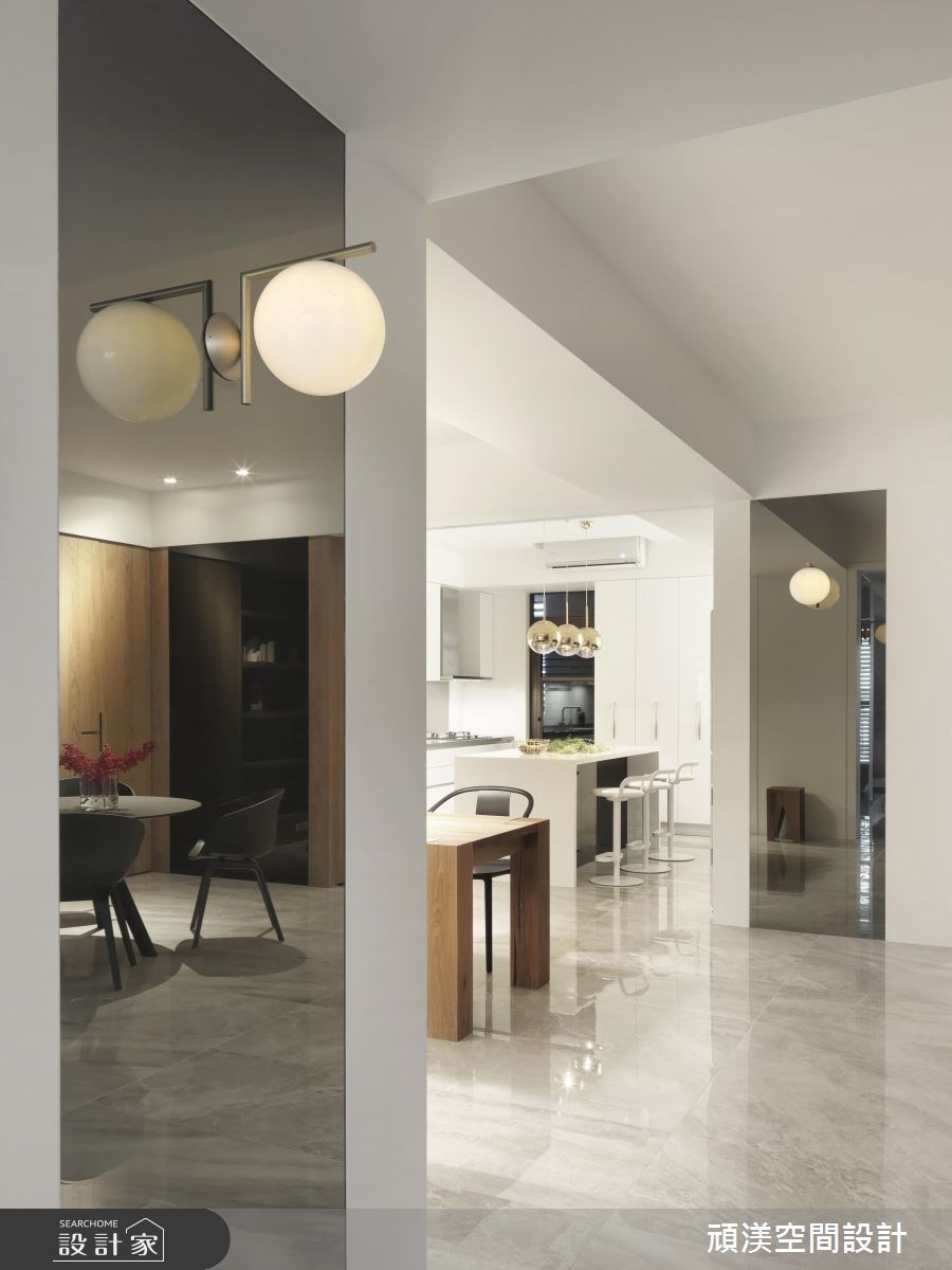 60坪新成屋(5年以下)＿現代風餐廳案例圖片＿頑渼空間設計＿頑渼_20之13