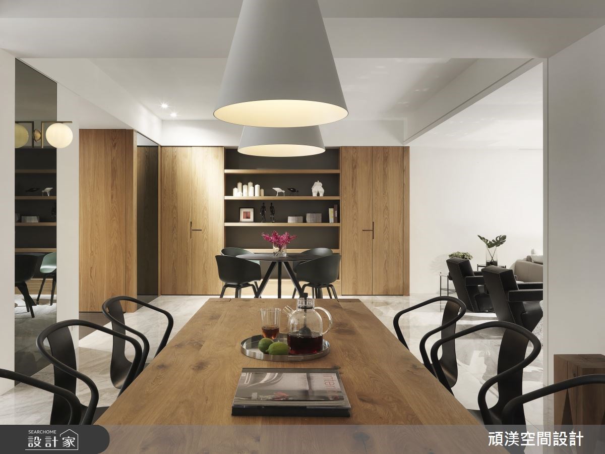 60坪新成屋(5年以下)＿現代風餐廳案例圖片＿頑渼空間設計＿頑渼_20之14