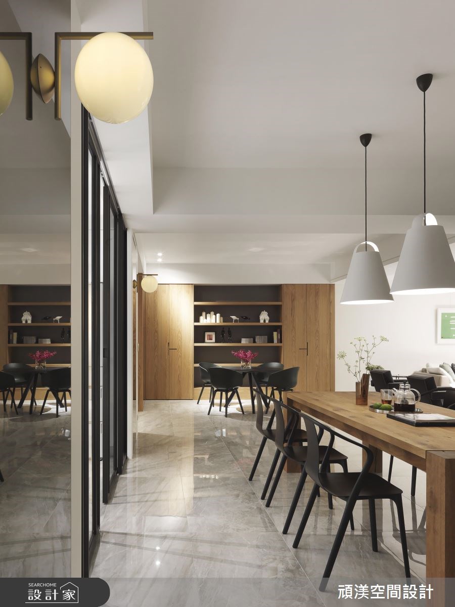 60坪新成屋(5年以下)＿現代風餐廳案例圖片＿頑渼空間設計＿頑渼_20之15