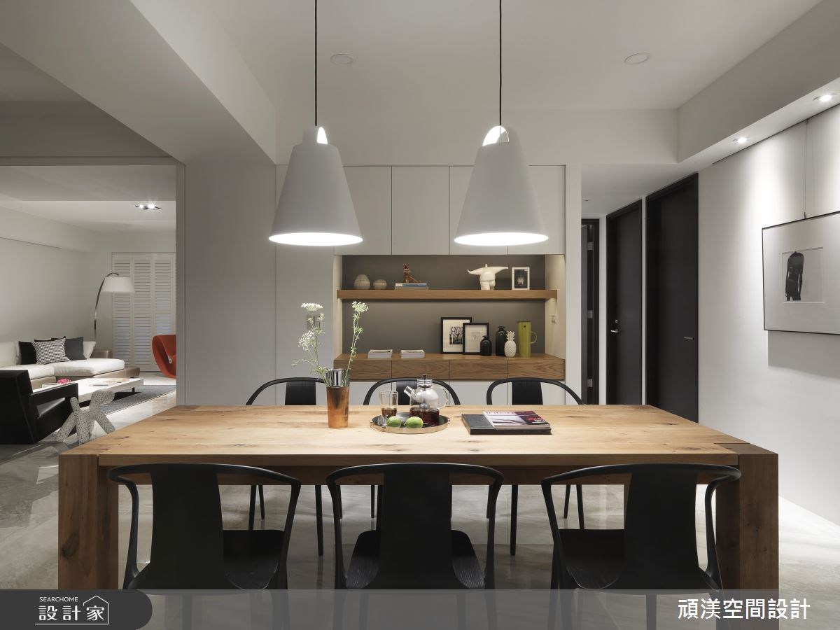 60坪新成屋(5年以下)＿現代風餐廳案例圖片＿頑渼空間設計＿頑渼_20之17