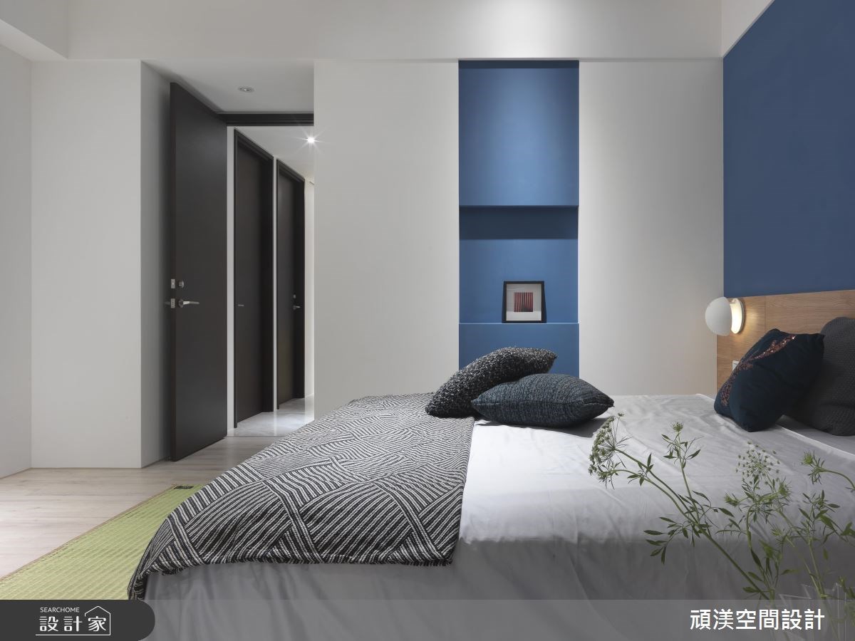 60坪新成屋(5年以下)＿現代風臥室案例圖片＿頑渼空間設計＿頑渼_20之21