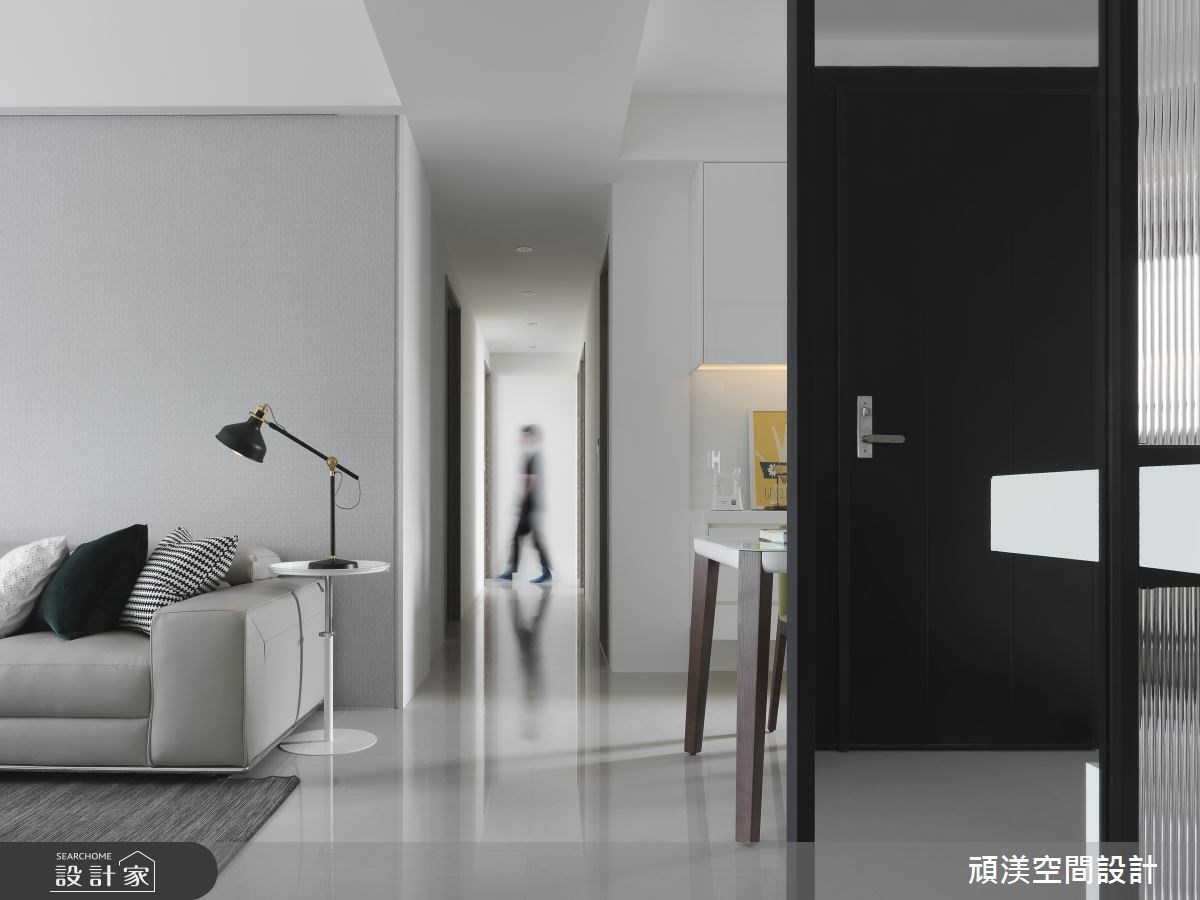 40坪新成屋(5年以下)＿現代風走廊案例圖片＿頑渼空間設計＿頑渼_21之11